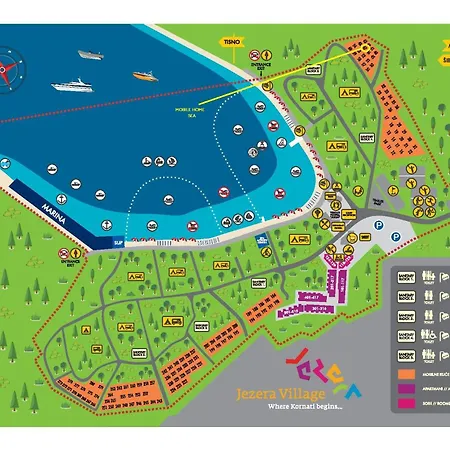Apartmán Mobile Sea Jezera Village, Otok Murter Tisno